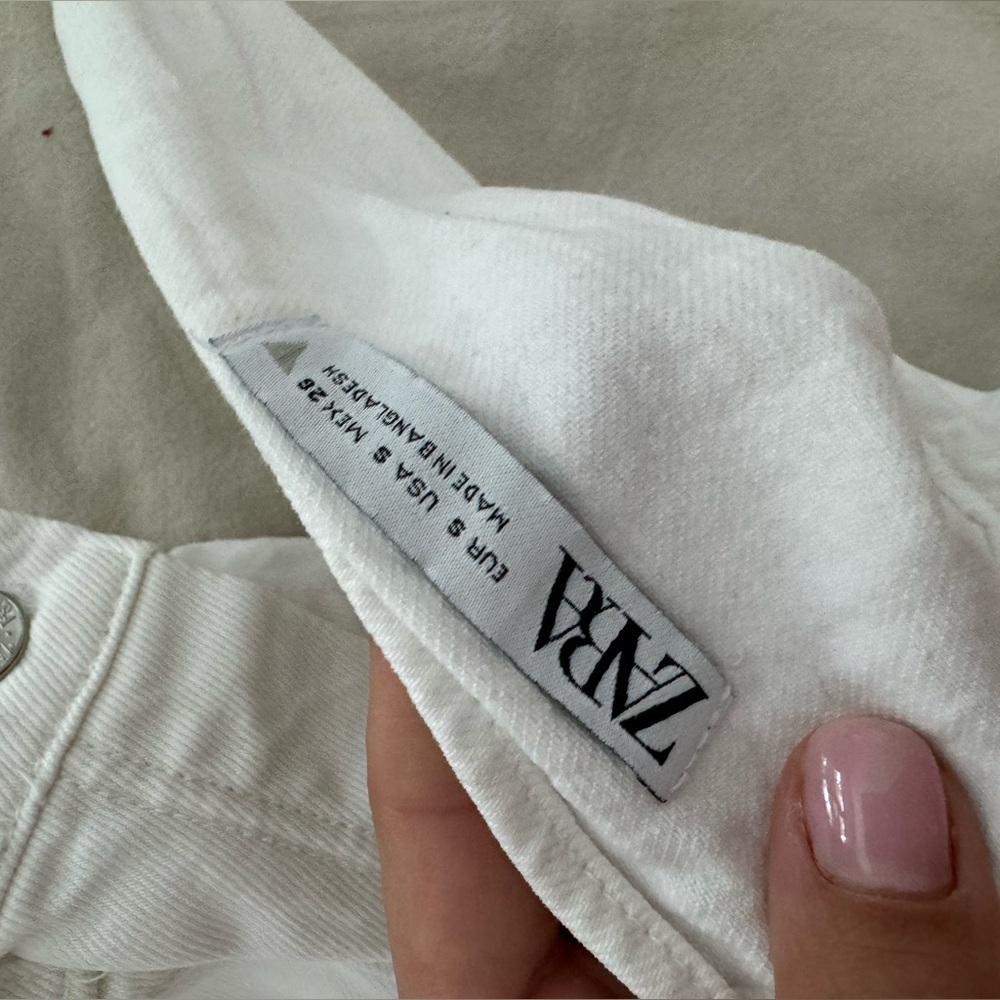 Bundle Zara denim top white s - Picture 5 of 5
